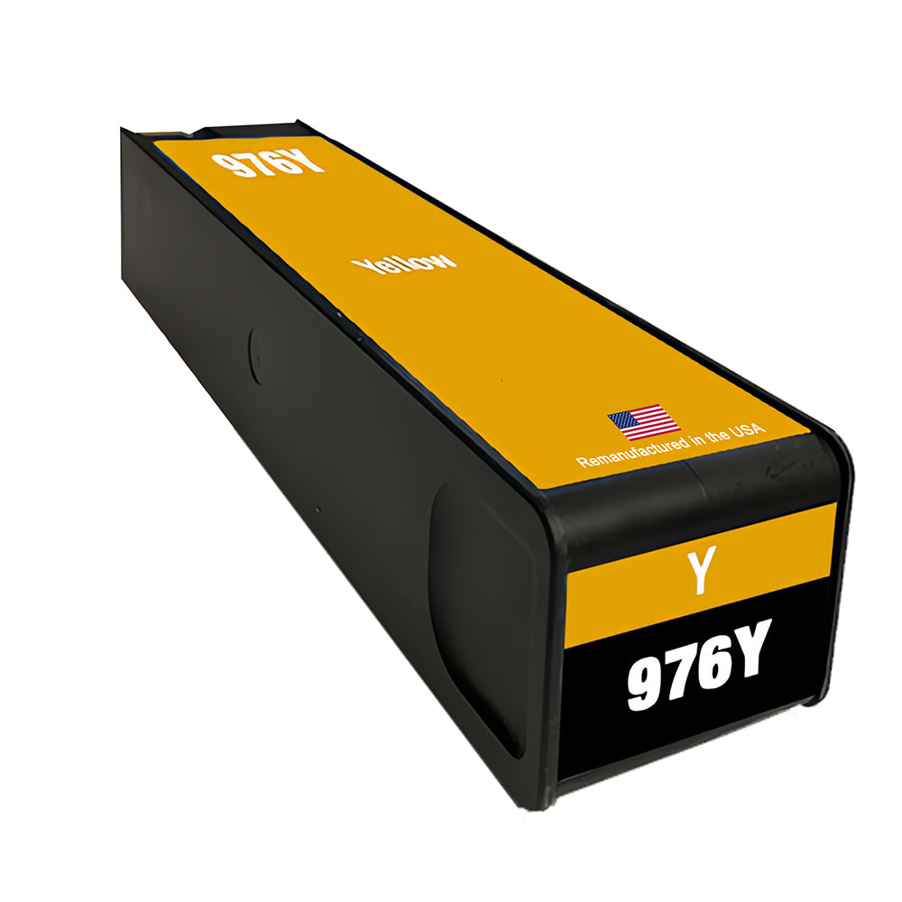 U.S. Remanufactured for HP 976Y (L0R07A) Yellow Ink Cartridge