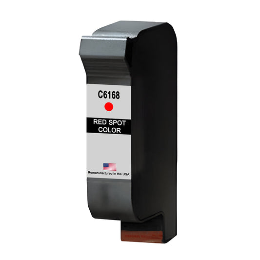 U.S. Remanufactured for HP C6168A Red Spot Color Ink Cartridge