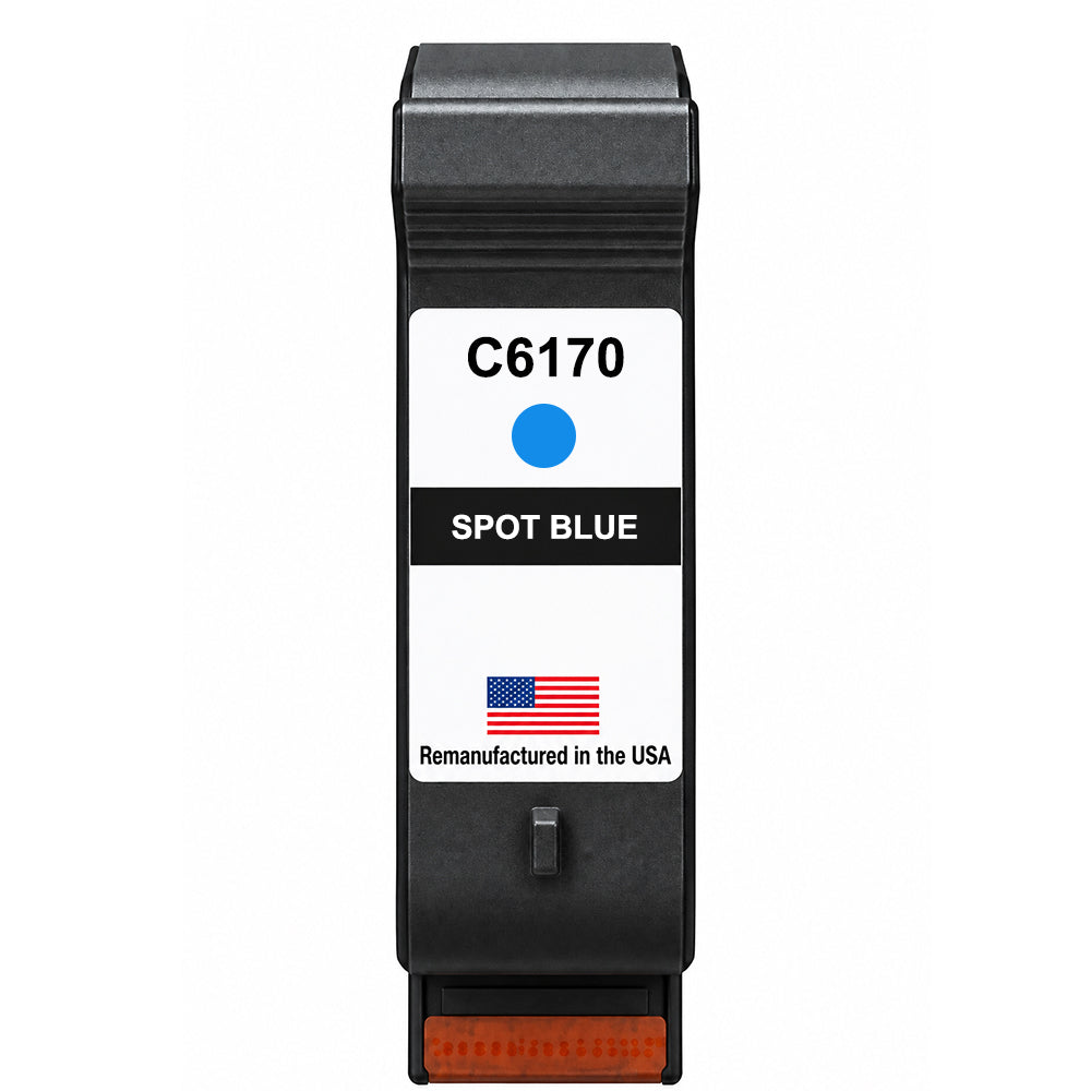 U.S. Remanufactured TIJ for HP C6170A Blue Spot Color Thermal Inkjet Cartridge