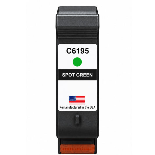 U.S. Remanufactured TIJ for HP C6169A Green Spot Color Thermal Inkjet Cartridge