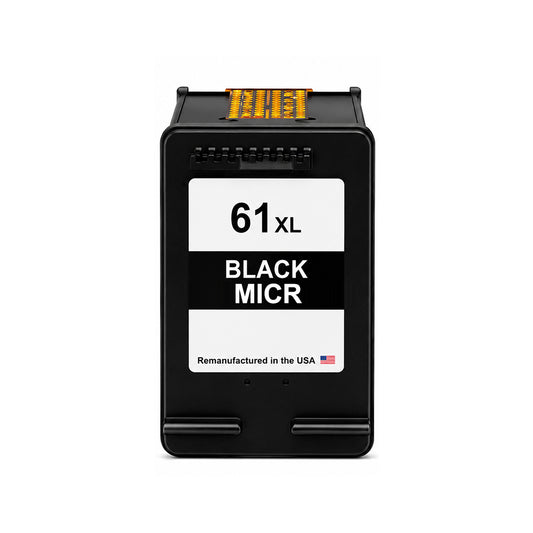 U.S. Remanufactured for HP 61XL (CH563WN) Black MICR Ink Cartridge