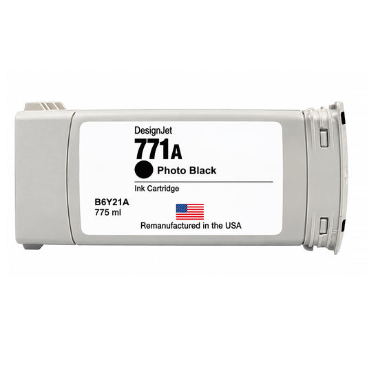 U.S. Remanufactured for HP 771 775ml (B6Y21A) Photo Black Ink Cartridge