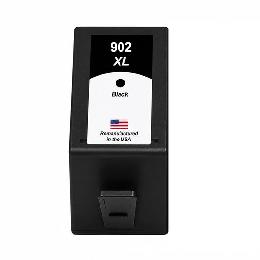 U.S. Remanufactured for HP 902XL (T6M14AN) Black MICR Ink Cartridge