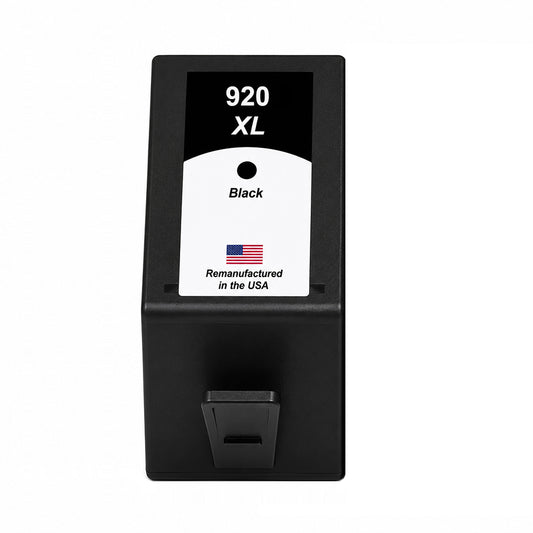 U.S. Remanufactured for HP 920XL (CD975AN) Black Ink Cartridge