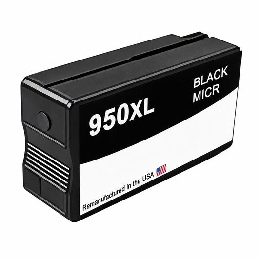 U.S. Remanufactured for HP 950XL (CN045AN) Black MICR Ink Cartridge