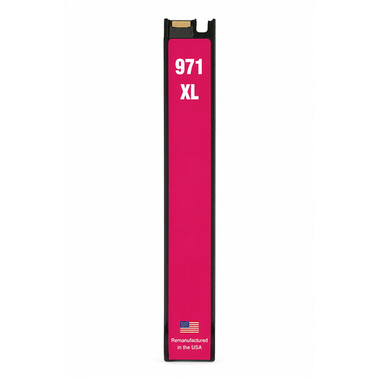 U.S. Remanufactured for HP 971XL (CN627AM) Magenta Ink Cartridge