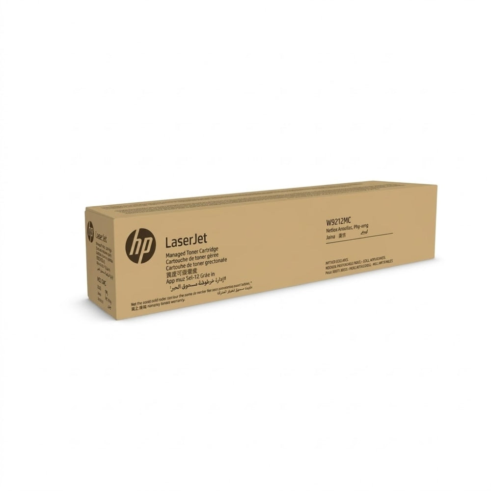 New, Pre-Owned, Original HP W9212MC High Yield Yellow Toner Cartridge