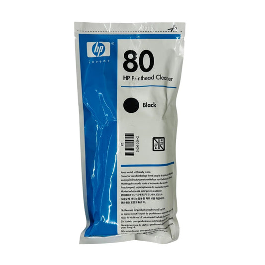 Genuine HP 80 Black Printhead Cleaner Only