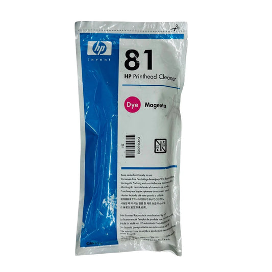Genuine HP 81 Magenta Printhead Cleaner ONLY