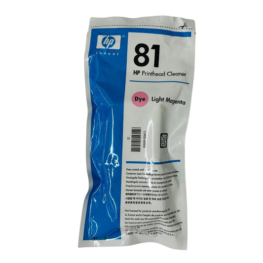 Genuine HP 81 Light Magenta Printhead Cleaner Only