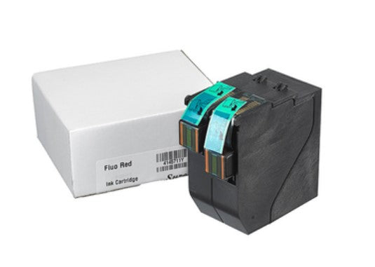 Genuine Quadient IN6-7 Series Fluorescent Red Ink Cartridge