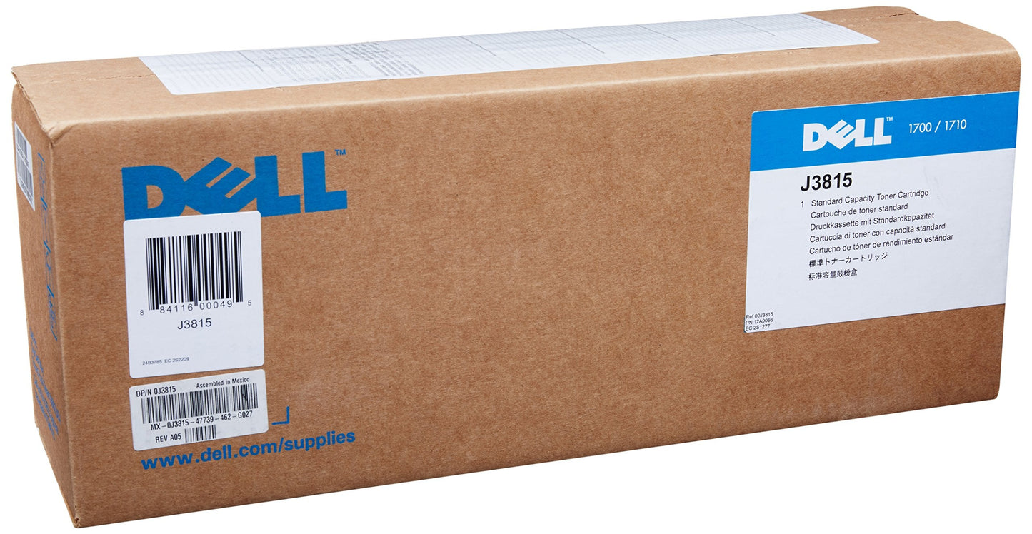 Dell 1710/1710n Black Toner Cartridge, J3815