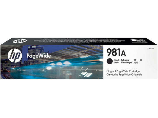 Genuine HP 981A Standard-Yield Black PageWide Ink Cartridge