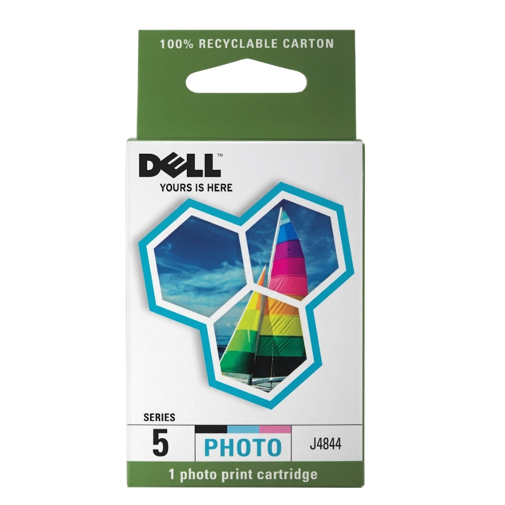 New, Pre-Owned, Original Dell Series 5 Standard Yield Photo Ink Cartridge, J4844