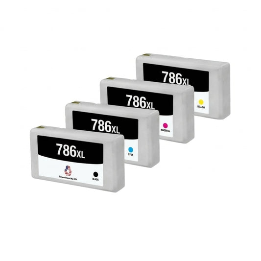 US Remanufactured Epson T786XL Multi-Color  Ink Cartridge, T786XL-BCS