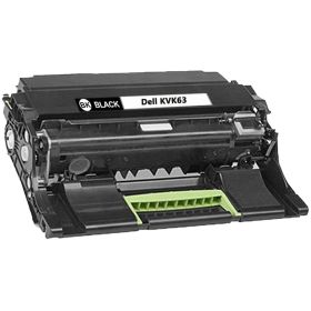 New, Pre-Owned - Dell B2360-DN Standard Yield Black Imaging Drum, KVK63