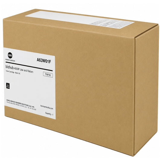 New, Pre-Owned - Konica-Minolta TNP35 Black Toner cartridge, A63W01F