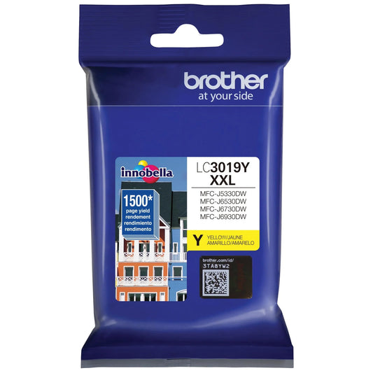 Brother LC3019 Suprt High-Yield Yellow Ink Cartridge