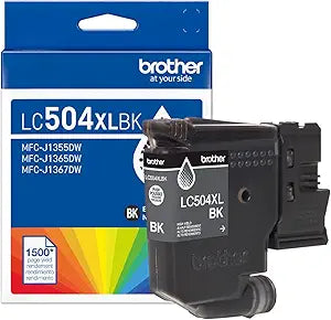 Original Brother LC504XL High Yield  Black Ink Cartridge