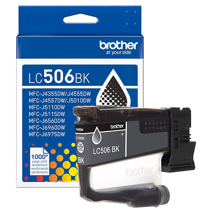 Original Brother LC506 Standard Yield Black Ink Cartridge
