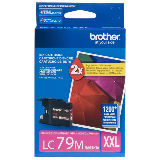 New, Pre-Owned - Brother LC79 Magenta Ink Cartridge