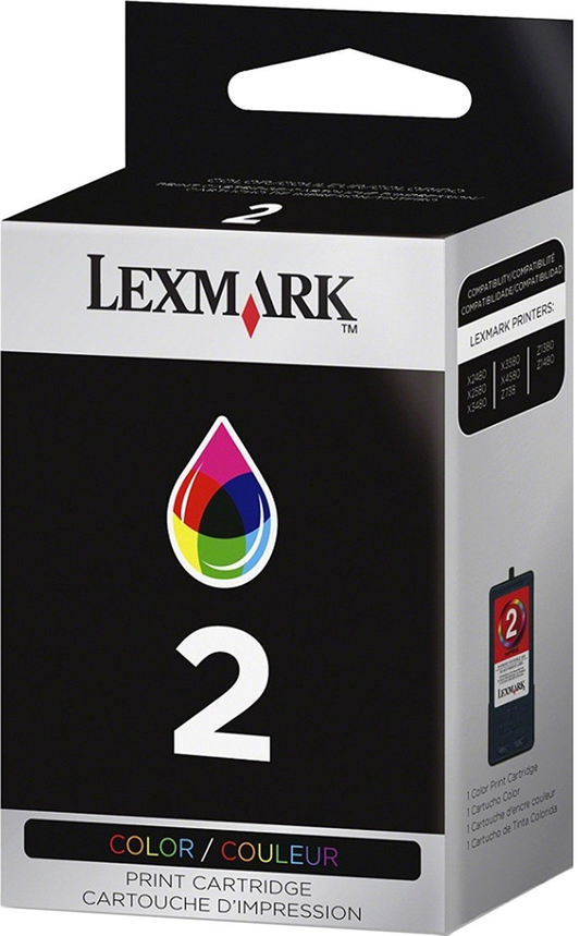 New, Pre-Owned - Lexmark no# 2 Color Ink Cartridge (18C0190)