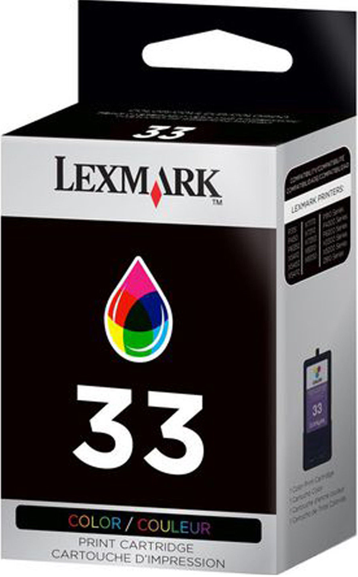 New, Pre-Owned - Lexmark #33 (18C0033) OEM Color Print Cartridge