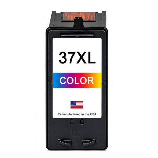 U.S. Remanufactured for Lexmark #37XL 18C2180 Color Ink Cartridge High Yield