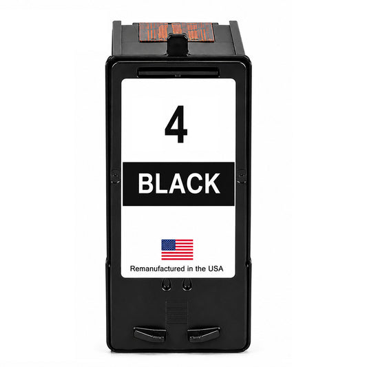 U.S. Remanufactured for Lexmark #4 18C1974 Black Ink Cartridge