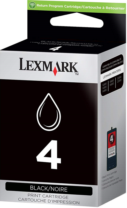 New, Pre-Owned - Lexmark 18C1974 NO.4 Color Ink Cartridge