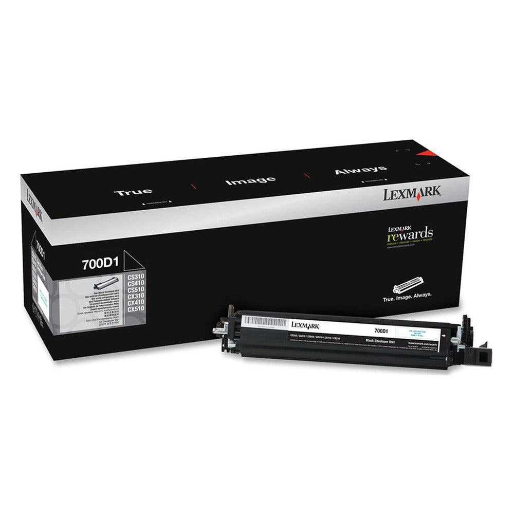 New, Pre-Owned - Lexmark 70C0D10 Black Developer Unit