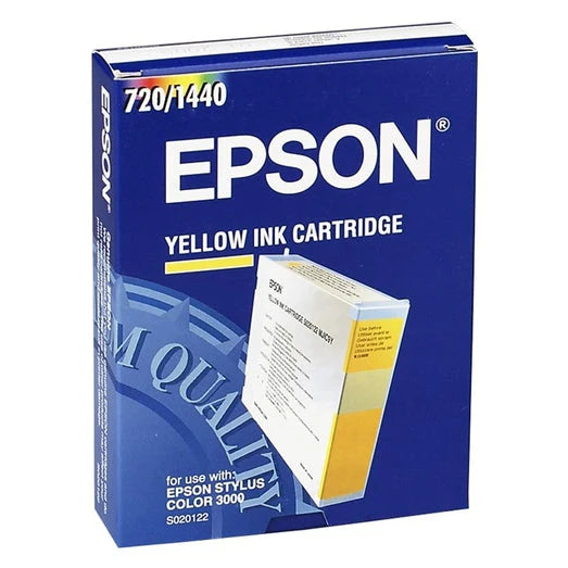 Genuine Epson S020122 Yellow Inkjet Cartridge