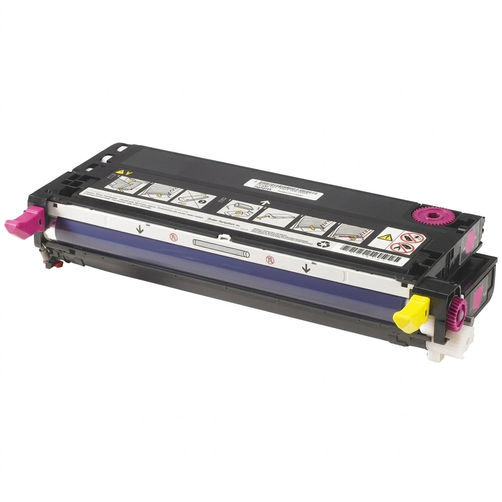 New, Pre-Owned, Original Dell 3110cn/3115cn High Yield Yellow Toner Cartridge, NF556