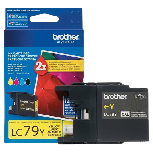 New, Pre-Owned - Brother LC79 Yellow Ink Cartridge