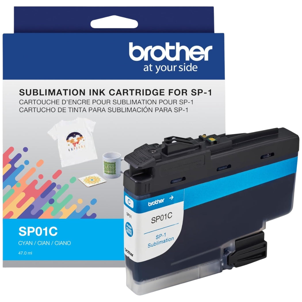 New, Pre-Owned - Brother SP01 Standard Yield Cyan Ink Cartridge, SP01CS