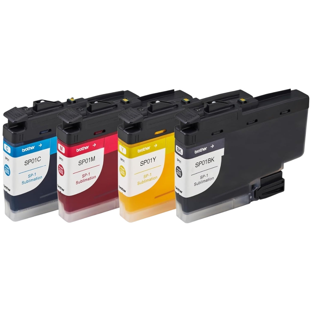 New, Pre-Owned - Brother SP01 Standard Yield Multi-Color (4-Pack) Ink Cartridge, (SP014PKPLS-OD)