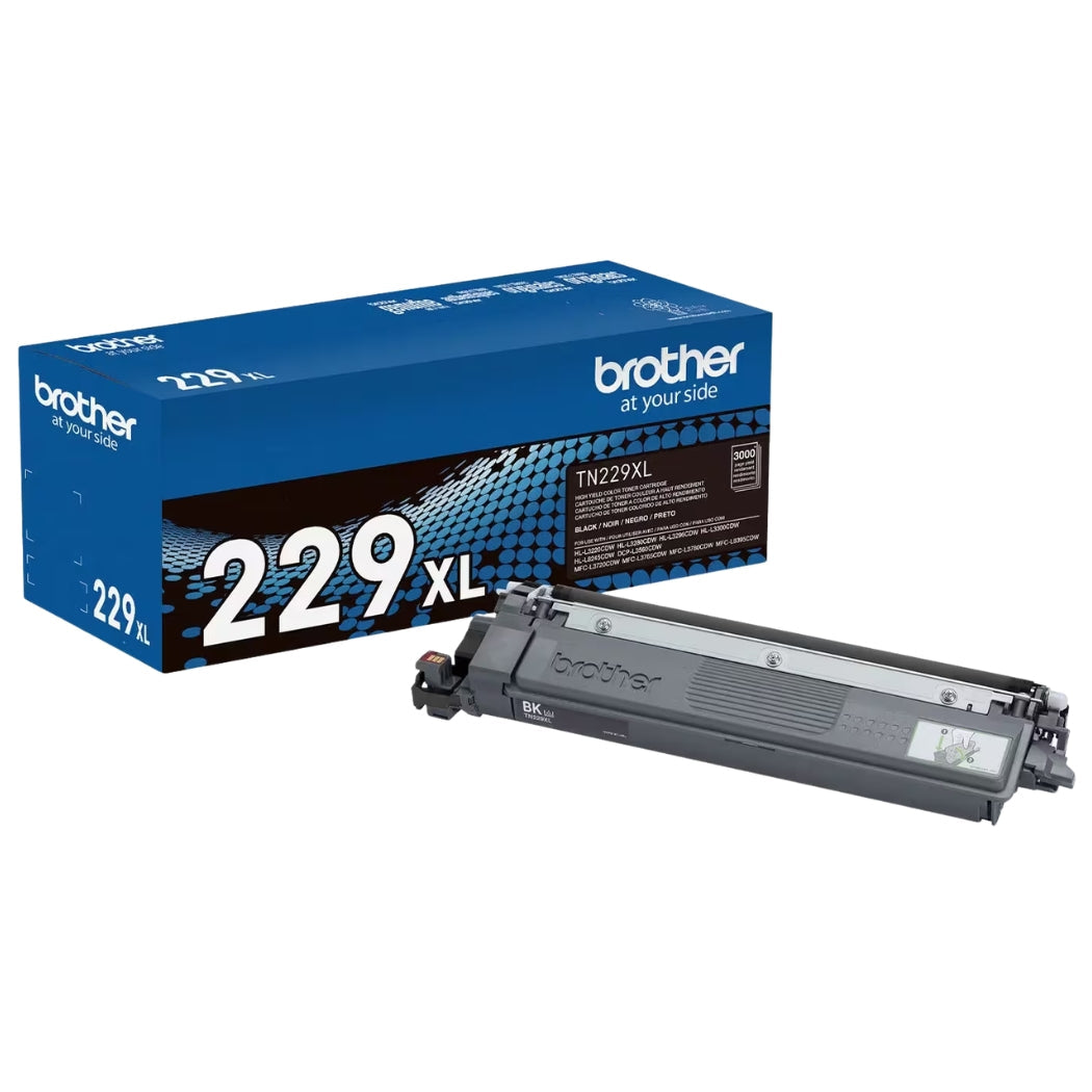New, Pre-Owned - Brother TN-229XL Super High Yield Black Toner Cartridge