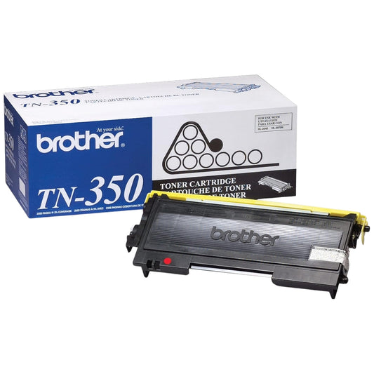 New, Pre-Owned - Brother TN-350 (TN350) 2500 Yield Black Toner Cartridge