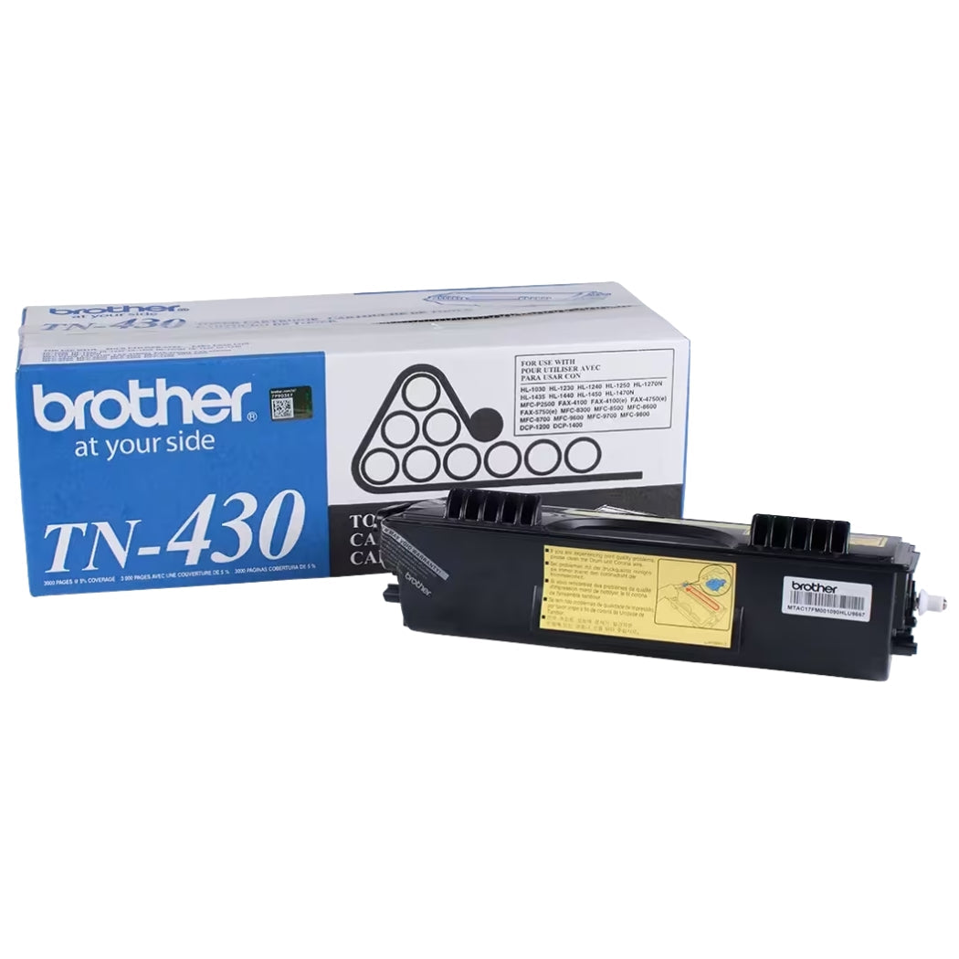 New, Pre-Owned - Brother TN-430 (TN430) 3000 Yield Black Toner Cartridge