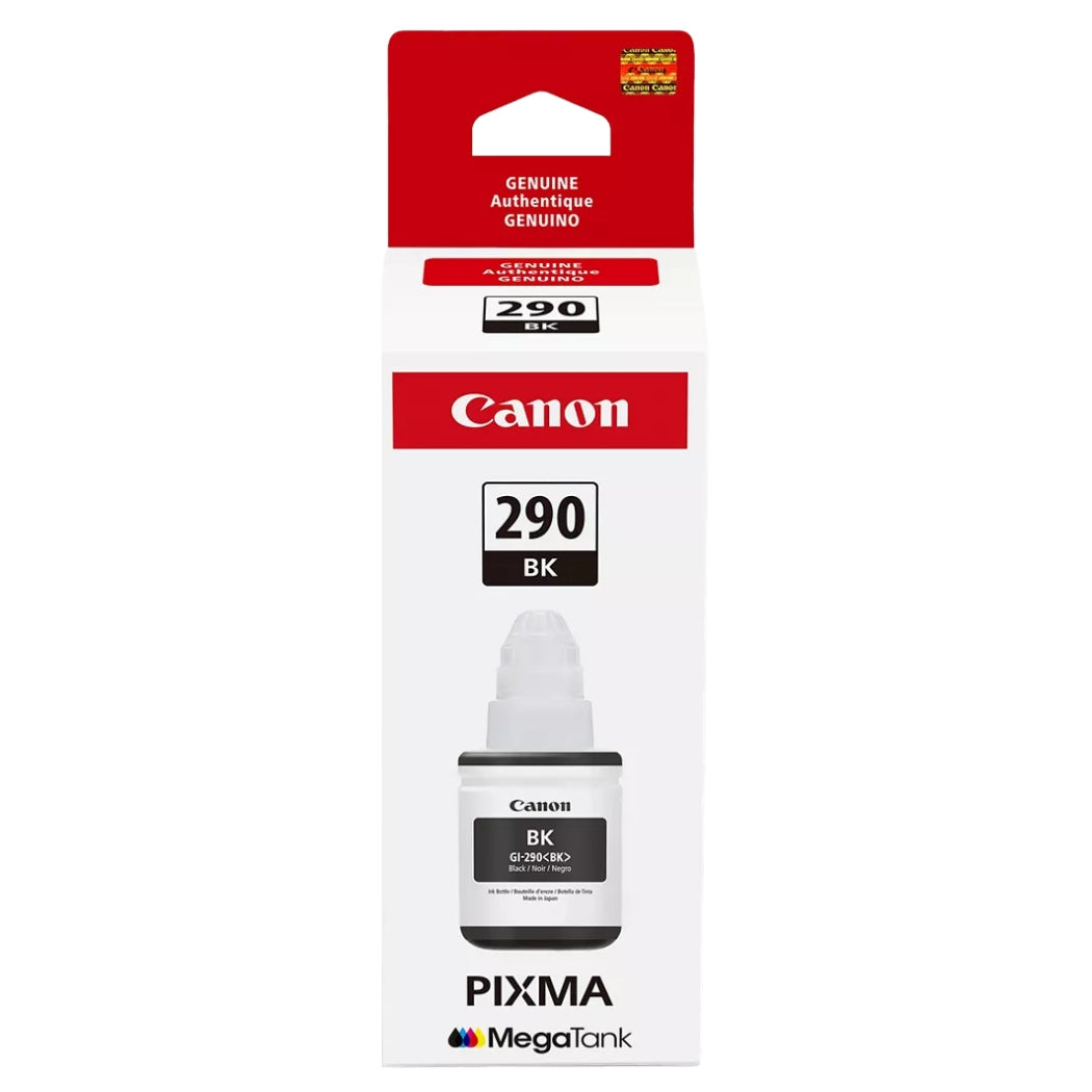 New, Pre-Owned - Canon GI-290 High Yield Black Ink Bottle, 1595C001