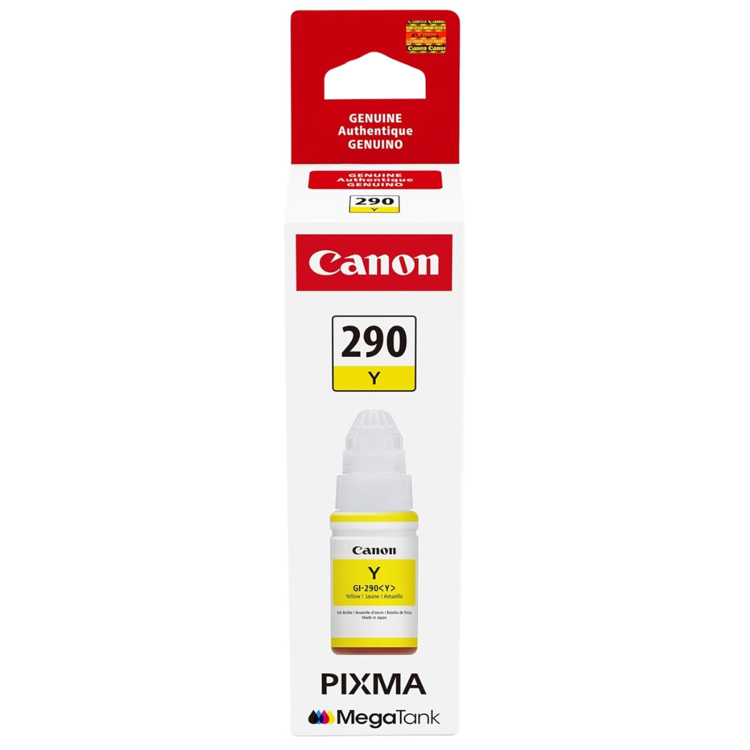 New, Pre-Owned - Canon GI-290 High Yield Yellow Ink Bottle, 1599C001