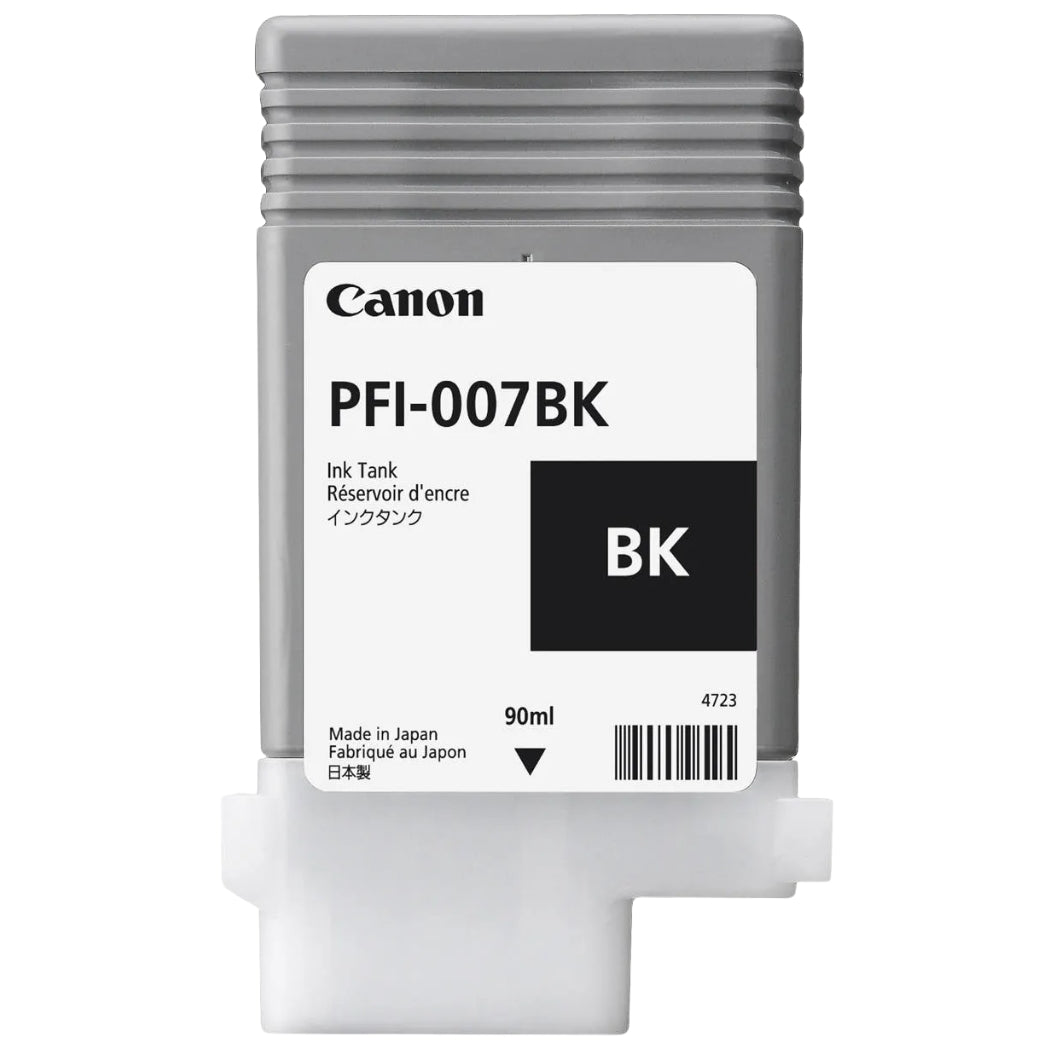 New, Pre-Owned - Canon PFI-007 Standard Yield Black, 2143C001AA