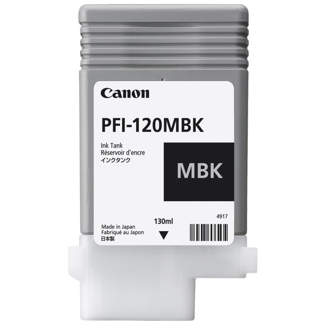 New, Pre-Owned - Canon PFI-120 Matte Black High-Yield Ink Cartridge, 2884C001AA