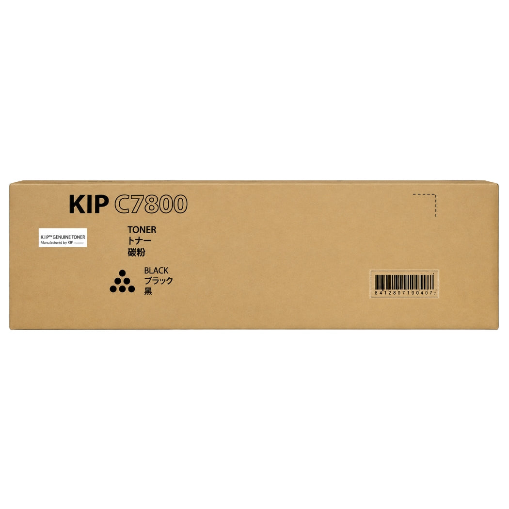 New, Pre-Owned - Konica Minolta KIP C7800 High Yield Black Toner Cartridge, SUP7800-103K
