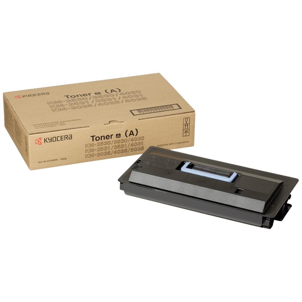 New, Pre-Owned - Kyocera KM-2530/3530 Standard Yield Black Toner Cartridge, 370AB011