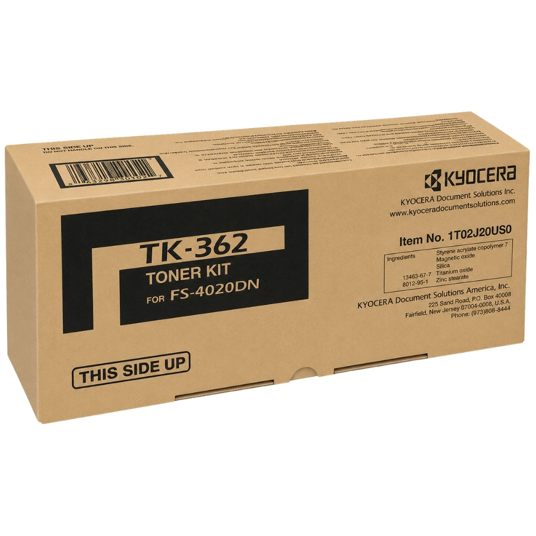 New, Pre-Owned - Kyocera TK362 Standard Yield Black Toner Cartridge