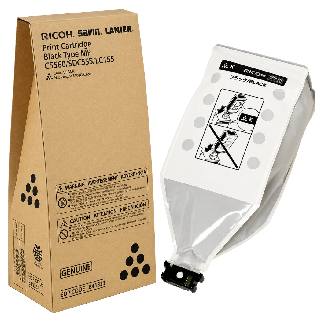 New, Pre-Owned - Ricoh 841333 High Yield Black Toner Cartridge