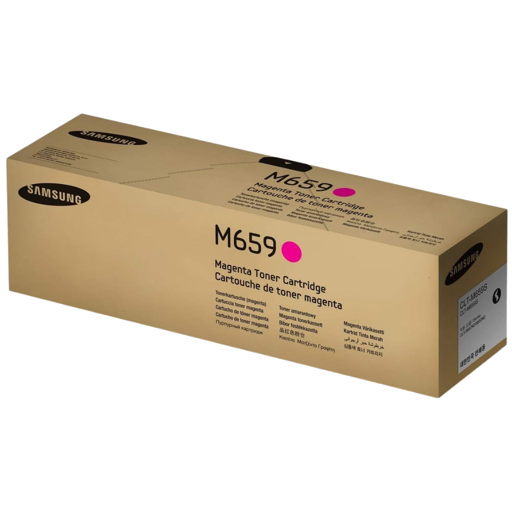 New, Pre-Owned - Samsung M659 Standard Yield Magenta Toner Cartridge, CLT-M659S