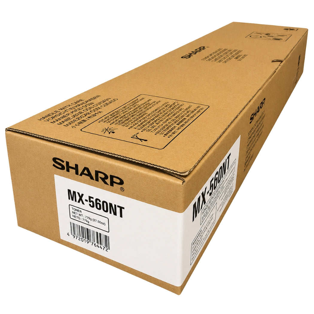 New, Pre-Owned - Sharp MX-560NT Standard Yield Black Toner Cartridge