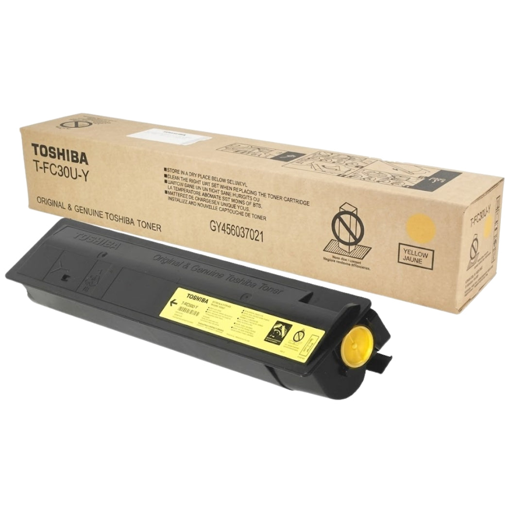 New, Pre-Owned - Toshiba T-FC30U-Y  Standard Yield Yellow Toner Cartridge